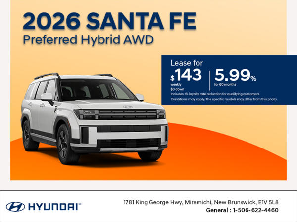 2026 Hyundai Santa Fe Hybrid