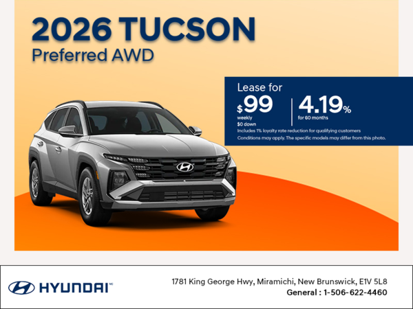 2026 Hyundai Tucson