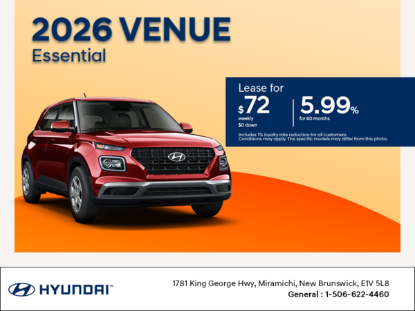 2026 Hyundai Venue