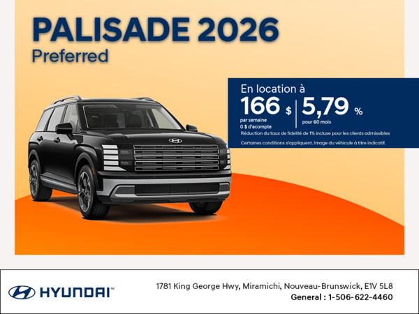 Hyundai Palisade 2026
