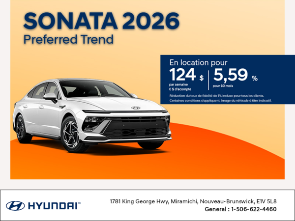 Hyundai Sonata 2026