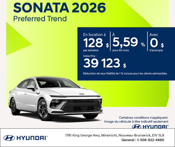 Hyundai Sonata 2026