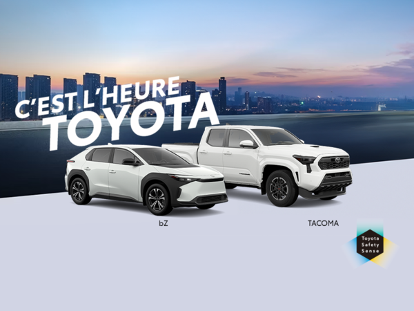 C'est l'heure Toyota!