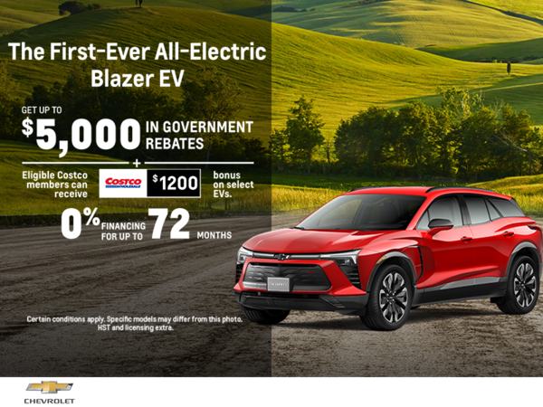 Get the 2024 Chevrolet Blazer EV