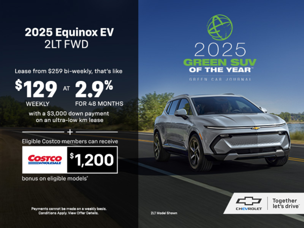 The 2025 Chevrolet Equinox EV