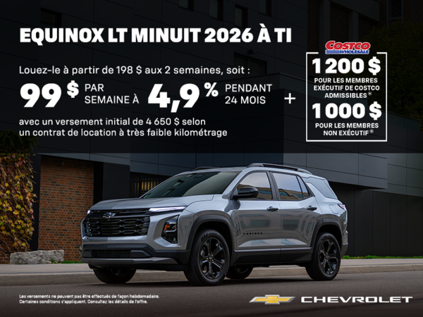 Le Chevrolet Equinox 2025