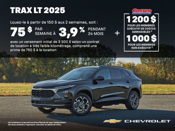 Le Chevrolet Trax 2025