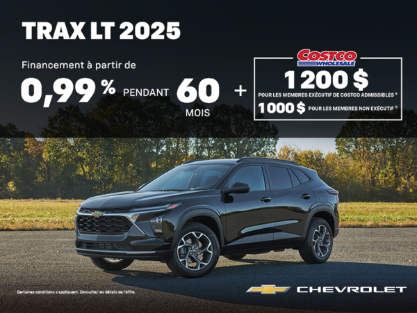 Le Chevrolet Trax 2025