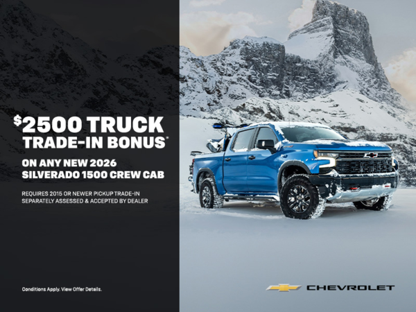 Get the 2026 Chevrolet Silverado 1500 Crew Cab