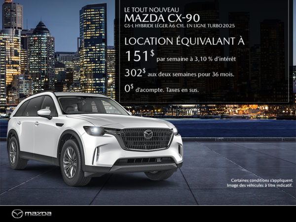 Procurez-vous le Mazda Cx-90 Mhev 2025