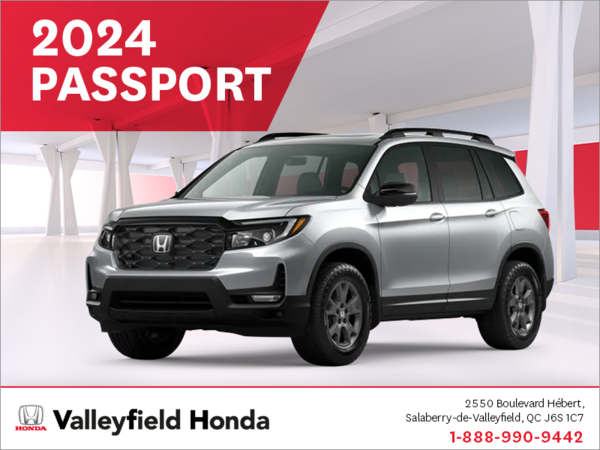 Get the 2024 Honda Passport!