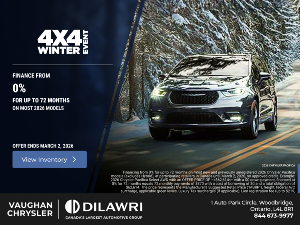 Chrysler's Monthly Event