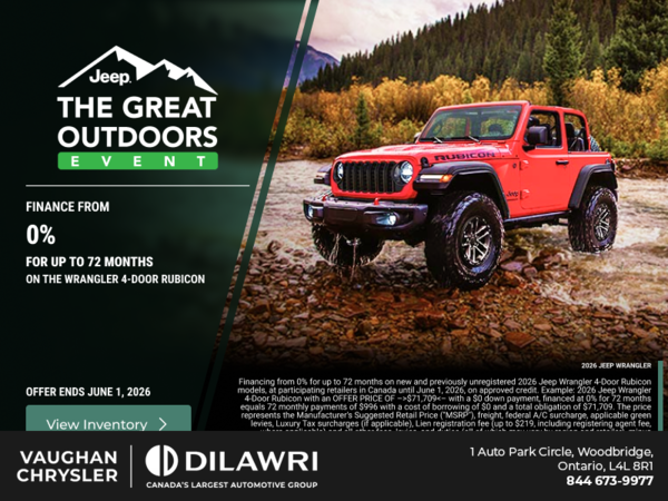 Get the 2026 Jeep Wrangler!