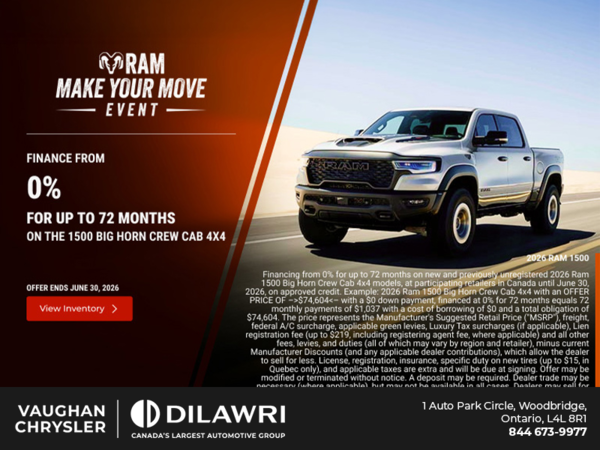 Get the 2026 RAM 1500
