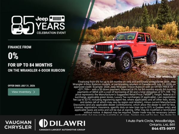 Get the 2026 Jeep Wrangler!