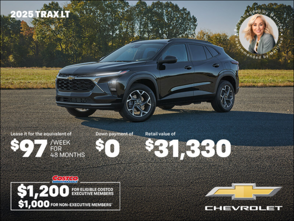 Get the 2025 Chevrolet Trax LT