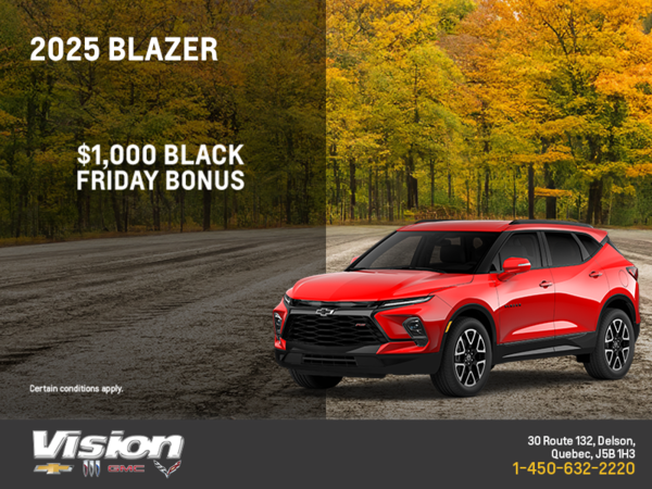 Get the 2025 Chevrolet Blazer