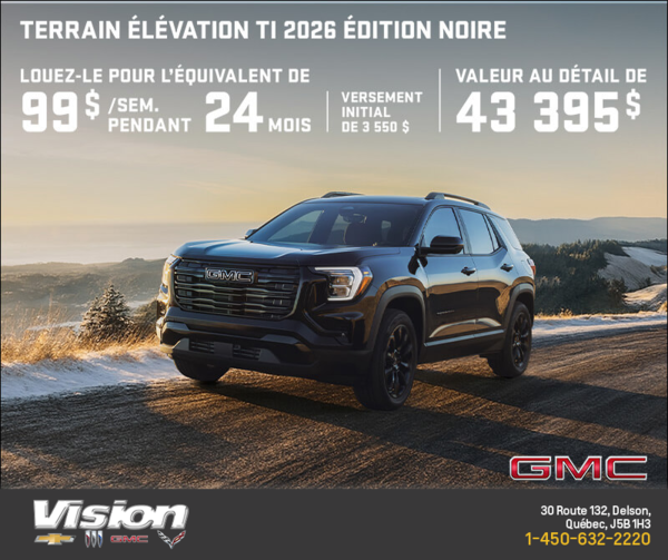 Le GMC Terrain 2026
