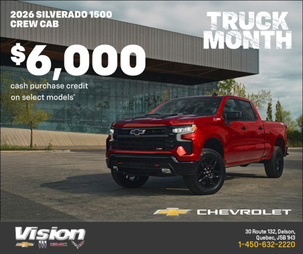 Get the 2026 Chevrolet Silverado 1500 Crew Cab