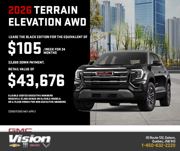 The 2026 GMC Terrain