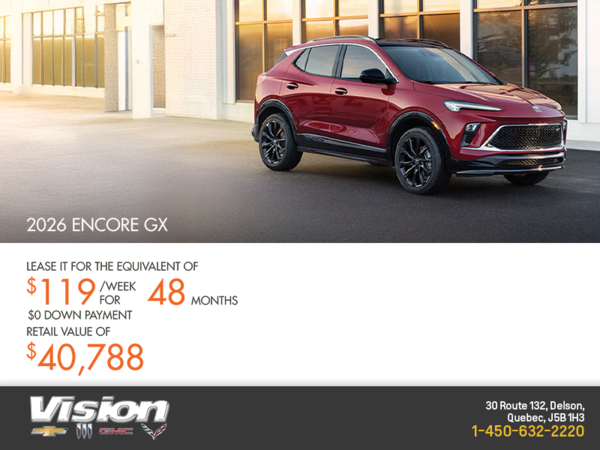 Get the 2026 Buick Encore GX