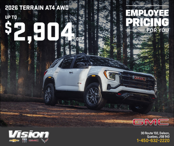 The 2026 GMC Terrain