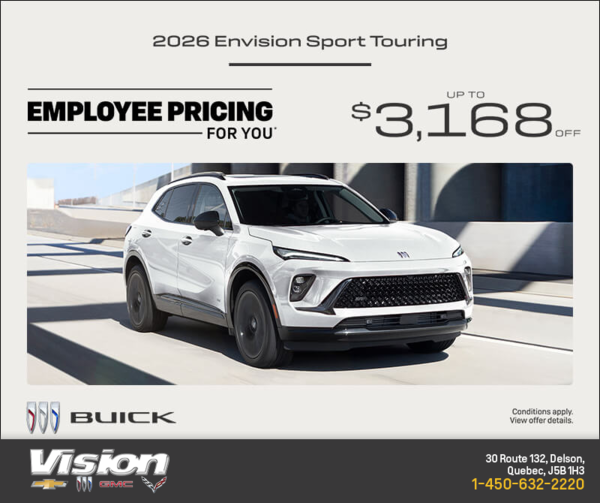 Get the 2026 Buick Envision