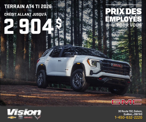 Le GMC Terrain 2026