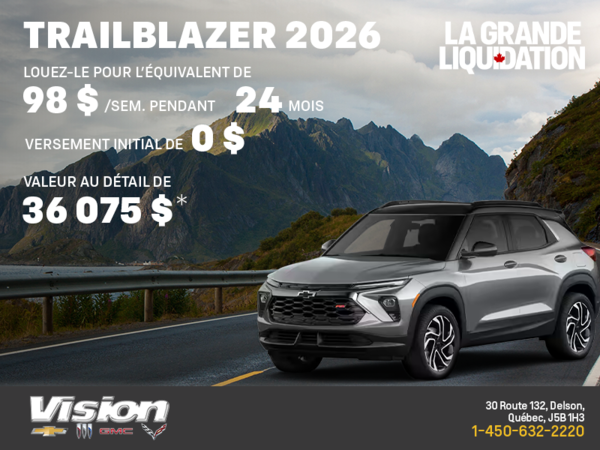 Chevrolet Trailblazer 2026