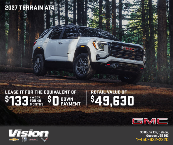 The 2027 GMC Terrain AT4
