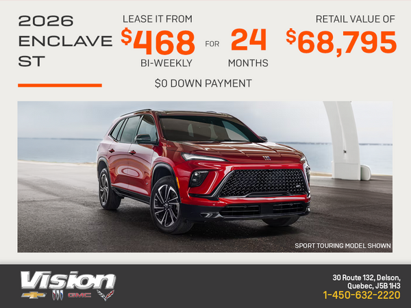 2026 Buick Enclave