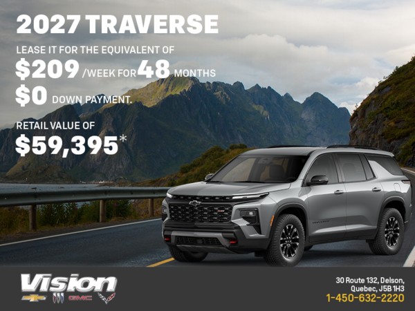 2027 Chevrolet Traverse