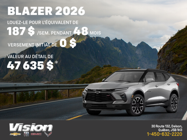 Chevrolet Blazer 2026