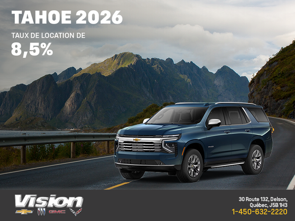Chevrolet Tahoe 2026