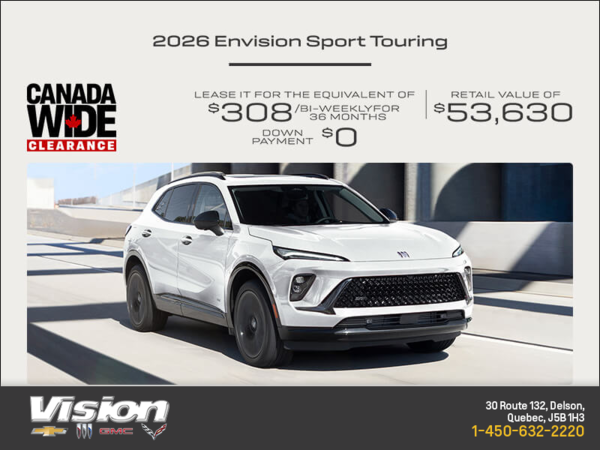 Get the 2026 Buick Envision