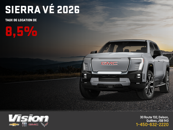 Le GMC Sierra EV 2026