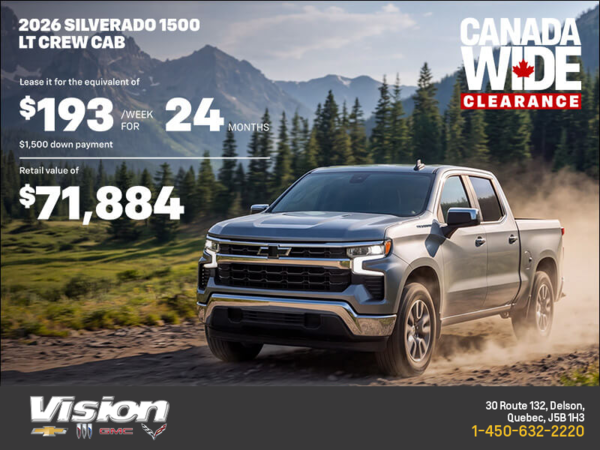 The 2026 Chevrolet Silverado 1500 LT