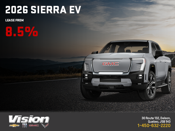 The 2026 GMC Sierra EV