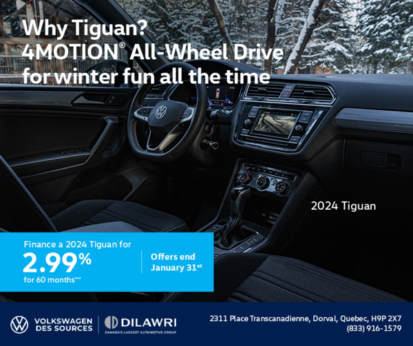 Get the 2024 Volkswagen Tiguan