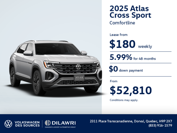 Get the 2025 Volkswagen Atlas Cross Sport