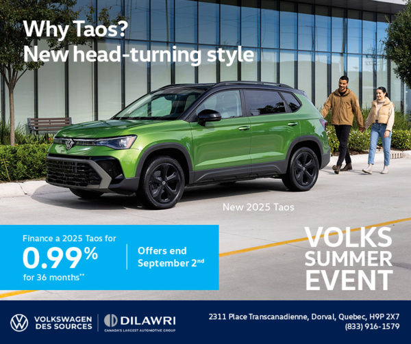 Get the 2025 Volkswagen Taos
