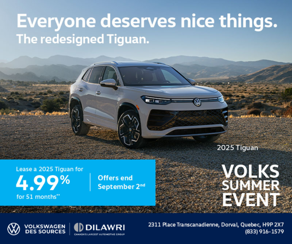 Get the 2025 Volkswagen Tiguan
