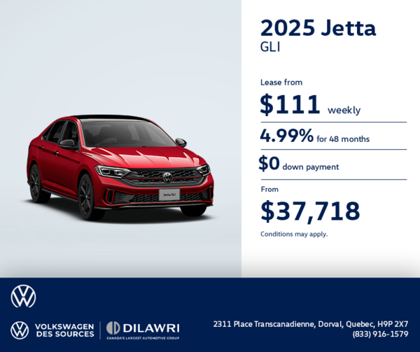 Get the 2025 Volkswagen Jetta GLI
