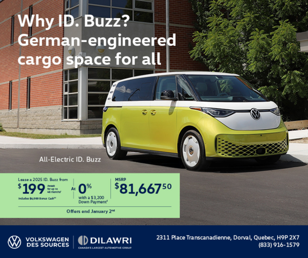 Get the 2025 Volkswagen ID.Buzz