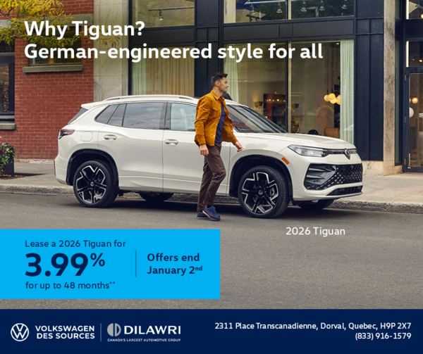 Get the 2026 Volkswagen Tiguan