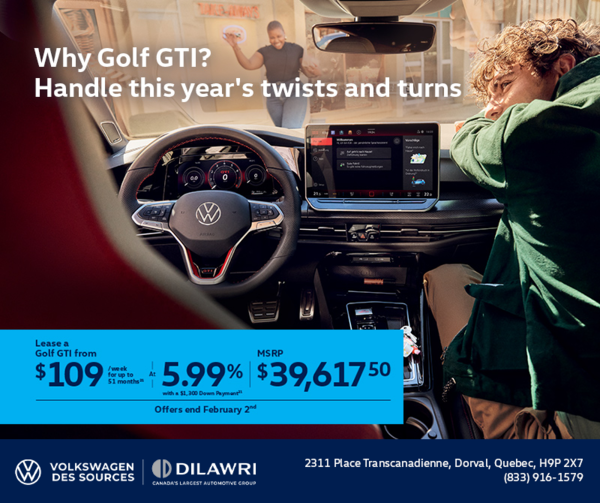 Get the 2026 Volkswagen Golf GTI