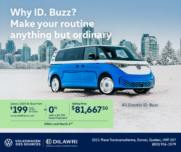 Get the 2025 Volkswagen ID.Buzz