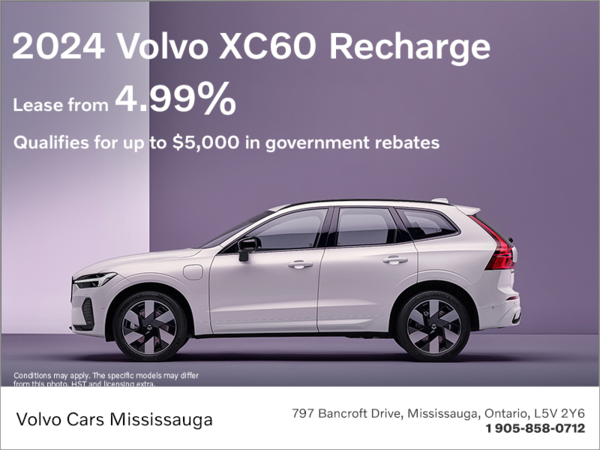 Le Volvo XC60 2024 Recharge