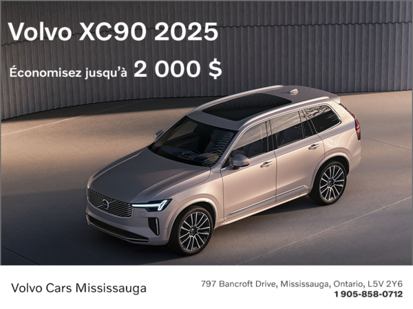 Le Volvo XC90 2025