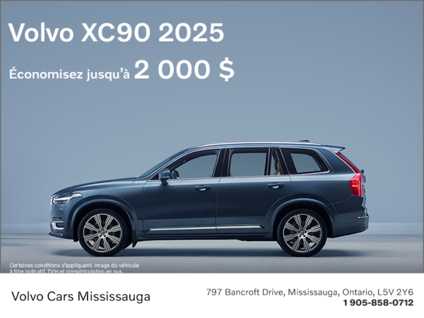 Le Volvo XC90 2025